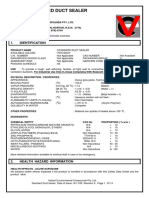 MSDS - Standard Duct Sealer Guide