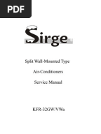 LG Split Type Air Conditioner Complete Service Manual