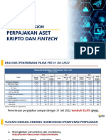 Perpajakan Aset Kripto Dan Fintech