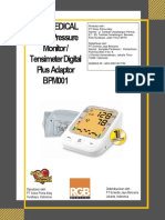 Brosur RGB Medical Bpm001 + Adaptor