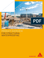 Product Overview For Structural Waterproofing 2021 - Screen
