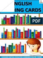 English Reading Card for Std 1 Kids