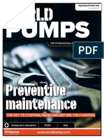 Preventive Maintenance Pumps