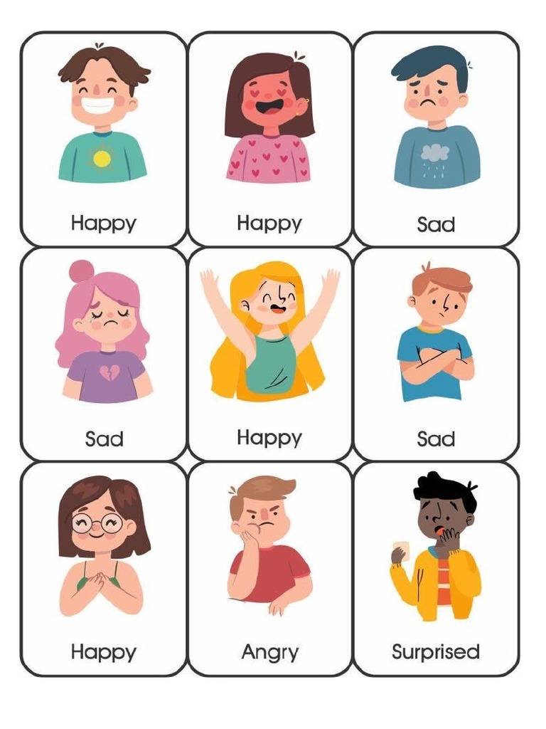 Kartu EMosi Dan Buah | PDF