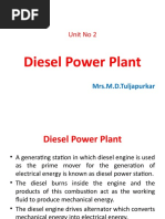 Unit 2 Diesel Power Plant