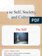 The Self Society and Culture LESSON 2