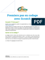 Premiers Pas en Codage Avec Scratch