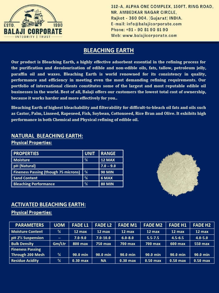 Bleaching EarthCarbon.. PDF Carbon Chemistry