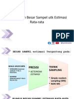 Tutorial Besar Sampel Estimasi Rata-Ratapptx