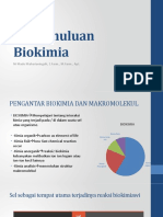 Pendahuluan Biokimia - 1