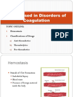 Drugs Used in Disorders of Coagulation