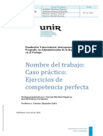 Actividad 2 Caso Práctico Ejercicios de Competencia Perfecta