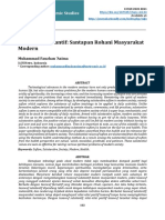 (JURNAL) Tasawuf Substantif Santapan Rohani Masyarakat Modern - Muhammad Fauzhan Azima