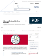 Instalacion Mint 20 en VirtualBox