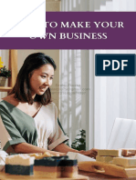 How To Make Your Own Business