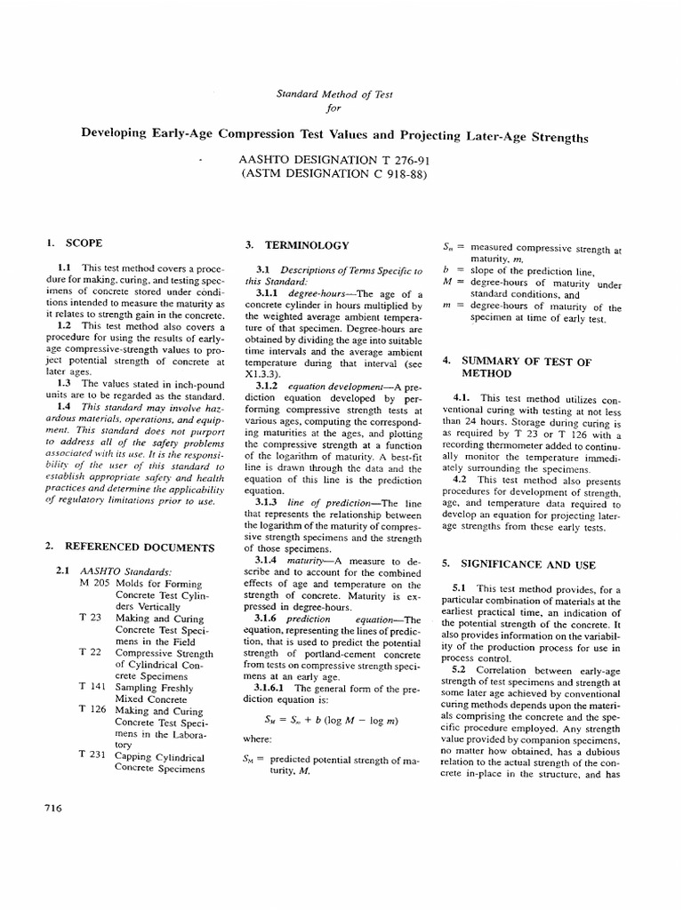 Aashto T 276-91 | PDF