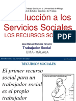 Recursos Servicios Sociales 2018