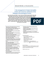 IV - Guidelines For The Management of AD Consensus Statement of PDS