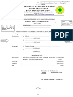 Tata Naskah Lampiran I FORMAT Keputusan Direktur RSUD SR