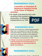 REMEMBERING RIZAL