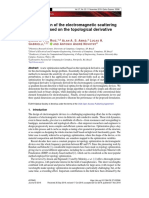 Ruiz - 2019 - Optimization of The Electromagnetic Scattering Problem Based On The Topological