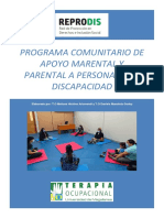 Programa Comunitario de Apoyo Maternal y Parental A Personas Con Discapacidad