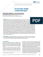 An Adaptive D-FACTS For Power Quality Enhancement in An Isolated Microgrid