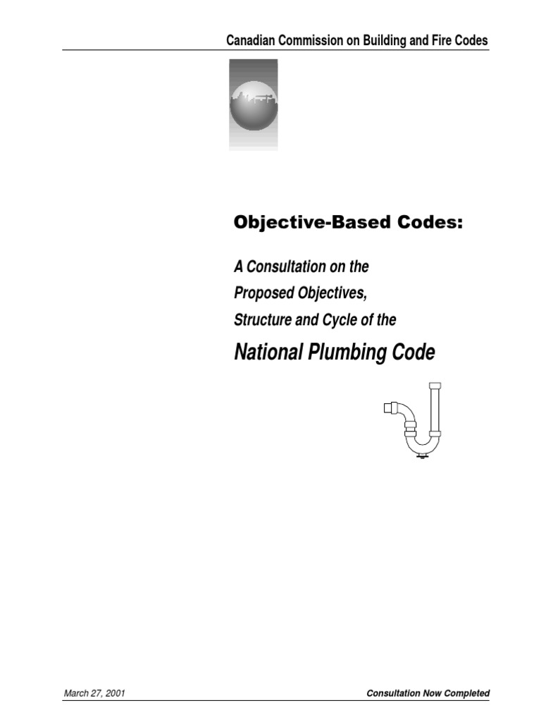 National Plumbing Code PDF Fire Safety Safety