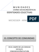 Power-Point Sobre El Concepto de Comunidad