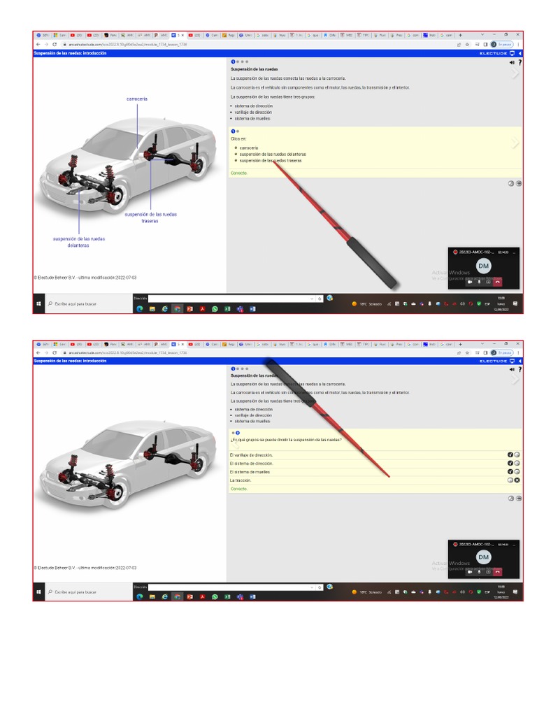 ELECTUDE Tema SUSPENSION DE LAS RUEDASINTRODUCCION PDF