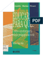 lp2001 FLEURI Educar para Que