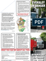 Eversley Road Safety Leaflet - July 2011