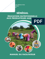 Education nutrionnelle pour les producteurs agricoles -Sénégal