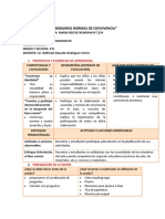 ELABORAMOS NORMAS DE CONVIVENCIA - 24 de Mayo