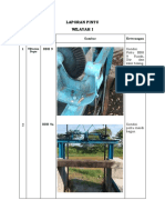 Laporan Kondisi Pintu dan Jembatan Wilayah I