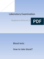 Laboratory Examination