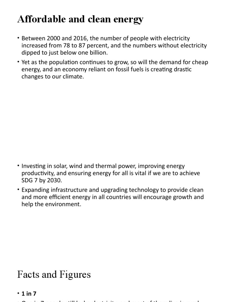 Affordable Clean Energy Solutions | PDF | Social Science | Science ...