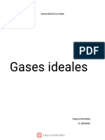 Gases Ideales