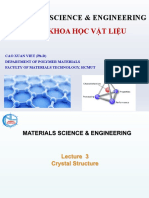 Lecture 3 - Crystal Structure (27.8.2021)