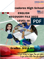 ENGLISH RECOVERY FILE A1 2022 by Miss Zevallos