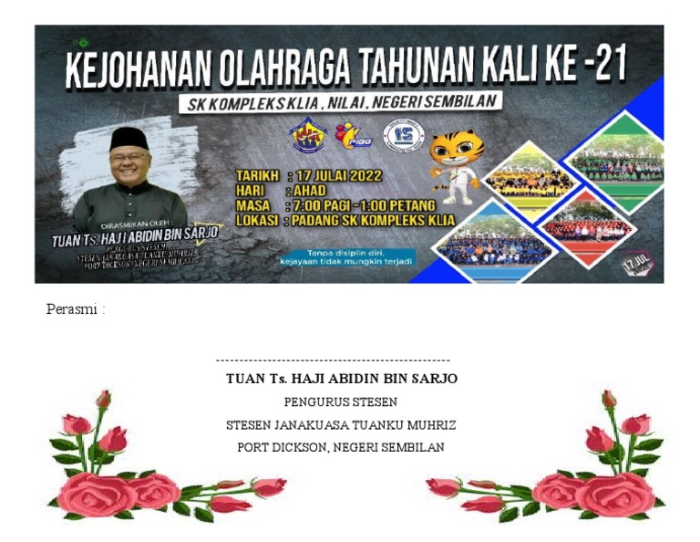 Sign Buku Pelawat | PDF