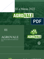 Metas e estratégias de vendas e atendimento da AGROVALE para 2022