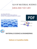 Lecture 7 (22.09.2021) - Defects in Crystalline Solids