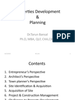 Property Development & Planning Guide by Dr. Tarun Bansal
