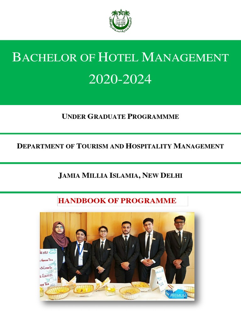BHM Syllabus Revised PDF Cooking Housekeeping