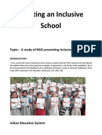 Promoting Inclusive Education Through NGO Initiatives