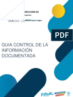 PDE-G001 Guia Control de La Informacion Documentada