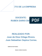 Proyecto de La Empresa