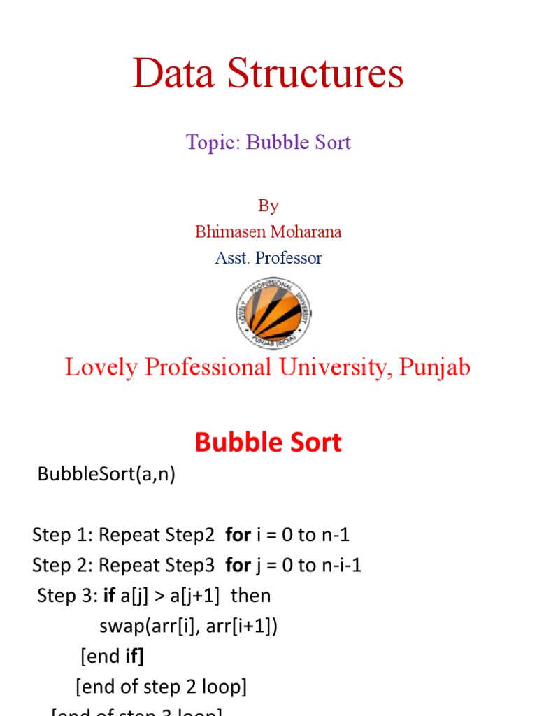30.bubble Sort | PDF