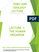 Anatomy and Physiology Lecture Overview